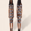 Rue114-African-Dress-Adinkra-Ocean-Teal-Gold-Embossment